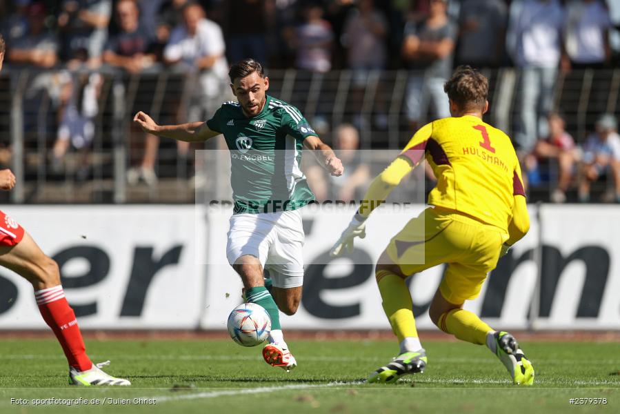 Severo Sturm, Willy-Sachs-Stadion, Schweinfurt, 16.09.2023, sport, action, BFV, Fussball, Saison 2023/2024, 10. Spieltag, Regionalliga Bayern, FCB, FCS, FC Bayern München II, 1. FC Schweinfurt 1905 - Bild-ID: 2379378