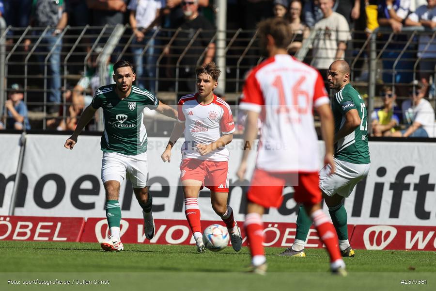 Severo Sturm, Willy-Sachs-Stadion, Schweinfurt, 16.09.2023, sport, action, BFV, Fussball, Saison 2023/2024, 10. Spieltag, Regionalliga Bayern, FCB, FCS, FC Bayern München II, 1. FC Schweinfurt 1905 - Bild-ID: 2379381