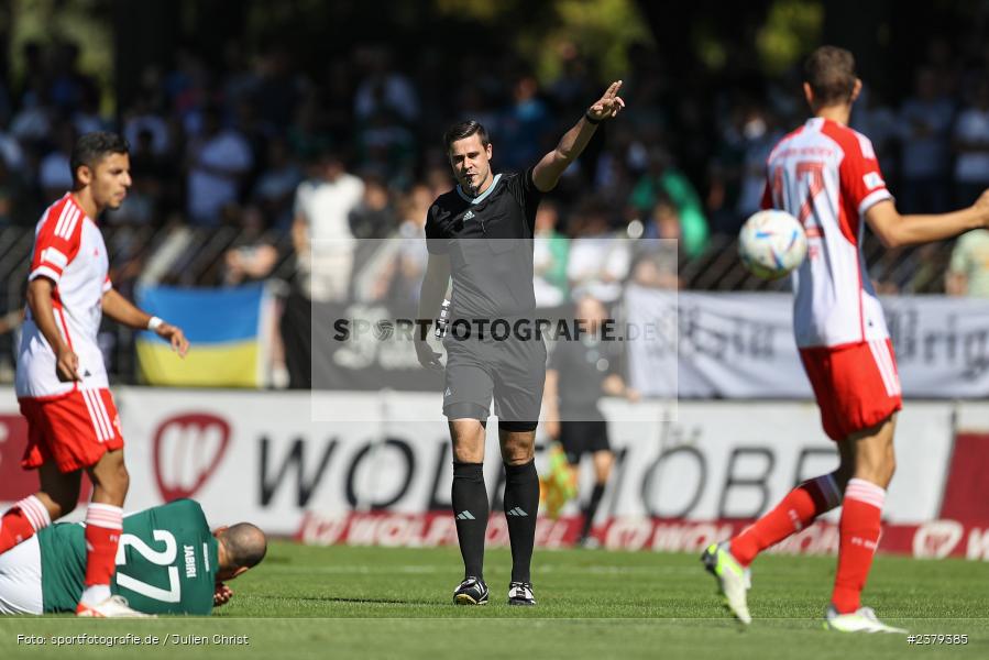 Elias Wörz, Willy-Sachs-Stadion, Schweinfurt, 16.09.2023, sport, action, BFV, Fussball, Saison 2023/2024, 10. Spieltag, Regionalliga Bayern, FCB, FCS, FC Bayern München II, 1. FC Schweinfurt 1905 - Bild-ID: 2379385