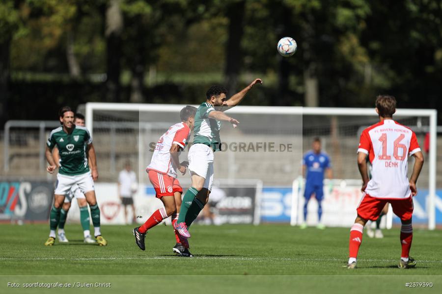 Adrian Istrefi, Willy-Sachs-Stadion, Schweinfurt, 16.09.2023, sport, action, BFV, Fussball, Saison 2023/2024, 10. Spieltag, Regionalliga Bayern, FCB, FCS, FC Bayern München II, 1. FC Schweinfurt 1905 - Bild-ID: 2379390