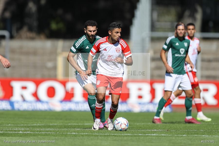 Matteo Perez Vinlöf, Willy-Sachs-Stadion, Schweinfurt, 16.09.2023, sport, action, BFV, Fussball, Saison 2023/2024, 10. Spieltag, Regionalliga Bayern, FCB, FCS, FC Bayern München II, 1. FC Schweinfurt 1905 - Bild-ID: 2379392