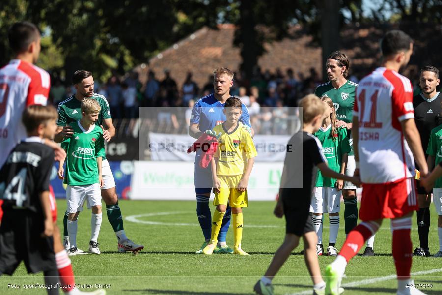 Willy-Sachs-Stadion, Schweinfurt, 16.09.2023, sport, action, BFV, Fussball, Saison 2023/2024, 10. Spieltag, Regionalliga Bayern, FCB, FCS, FC Bayern München II, 1. FC Schweinfurt 1905 - Bild-ID: 2379399