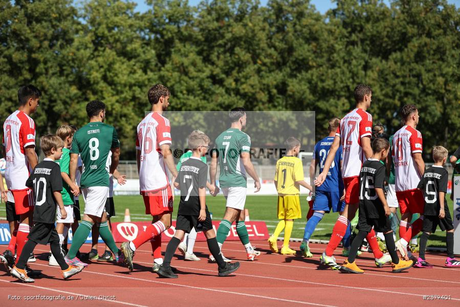 Willy-Sachs-Stadion, Schweinfurt, 16.09.2023, sport, action, BFV, Fussball, Saison 2023/2024, 10. Spieltag, Regionalliga Bayern, FCB, FCS, FC Bayern München II, 1. FC Schweinfurt 1905 - Bild-ID: 2379401