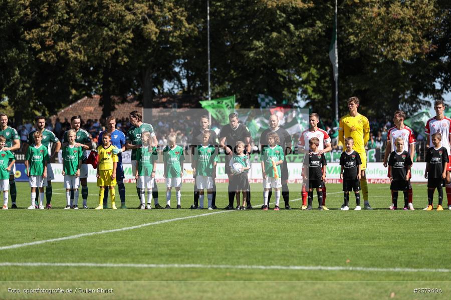 Willy-Sachs-Stadion, Schweinfurt, 16.09.2023, sport, action, BFV, Fussball, Saison 2023/2024, 10. Spieltag, Regionalliga Bayern, FCB, FCS, FC Bayern München II, 1. FC Schweinfurt 1905 - Bild-ID: 2379406