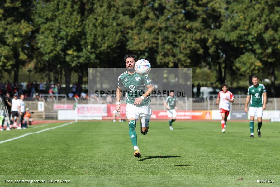 Taha Aksu, Willy-Sachs-Stadion, Schweinfurt, 16.09.2023, sport, action, BFV, Fussball, Saison 2023/2024, 10. Spieltag, Regionalliga Bayern, FCB, FCS, FC Bayern München II, 1. FC Schweinfurt 1905 - Bild-ID: 2379426