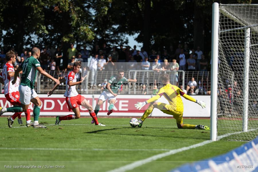 Adrian Istrefi, Willy-Sachs-Stadion, Schweinfurt, 16.09.2023, sport, action, BFV, Fussball, Saison 2023/2024, 10. Spieltag, Regionalliga Bayern, FCB, FCS, FC Bayern München II, 1. FC Schweinfurt 1905 - Bild-ID: 2379433