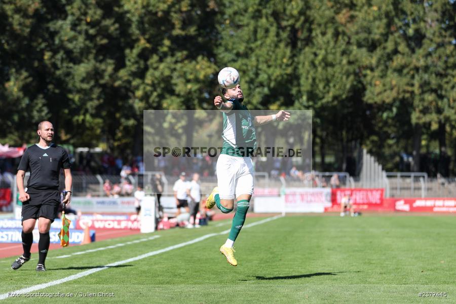 Taha Aksu, Willy-Sachs-Stadion, Schweinfurt, 16.09.2023, sport, action, BFV, Fussball, Saison 2023/2024, 10. Spieltag, Regionalliga Bayern, FCB, FCS, FC Bayern München II, 1. FC Schweinfurt 1905 - Bild-ID: 2379445