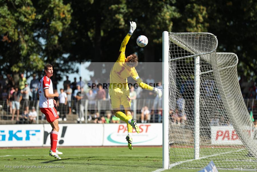 Tom Ritzy Hülsmann, Willy-Sachs-Stadion, Schweinfurt, 16.09.2023, sport, action, BFV, Fussball, Saison 2023/2024, 10. Spieltag, Regionalliga Bayern, FCB, FCS, FC Bayern München II, 1. FC Schweinfurt 1905 - Bild-ID: 2379461