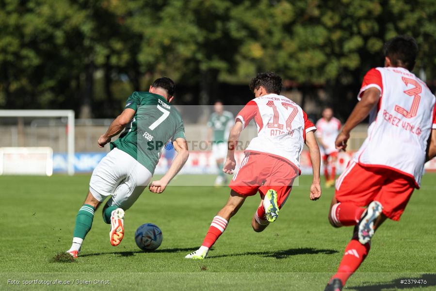 Severo Sturm, Willy-Sachs-Stadion, Schweinfurt, 16.09.2023, sport, action, BFV, Fussball, Saison 2023/2024, 10. Spieltag, Regionalliga Bayern, FCB, FCS, FC Bayern München II, 1. FC Schweinfurt 1905 - Bild-ID: 2379476