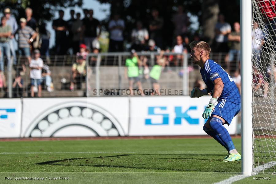 Lukas Wenzel, Willy-Sachs-Stadion, Schweinfurt, 16.09.2023, sport, action, BFV, Fussball, Saison 2023/2024, 10. Spieltag, Regionalliga Bayern, FCB, FCS, FC Bayern München II, 1. FC Schweinfurt 1905 - Bild-ID: 2379482