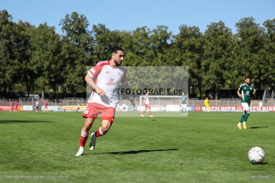 Dion Berisha, Willy-Sachs-Stadion, Schweinfurt, 16.09.2023, sport, action, BFV, Fussball, Saison 2023/2024, 10. Spieltag, Regionalliga Bayern, FCB, FCS, FC Bayern München II, 1. FC Schweinfurt 1905 - Bild-ID: 2379490