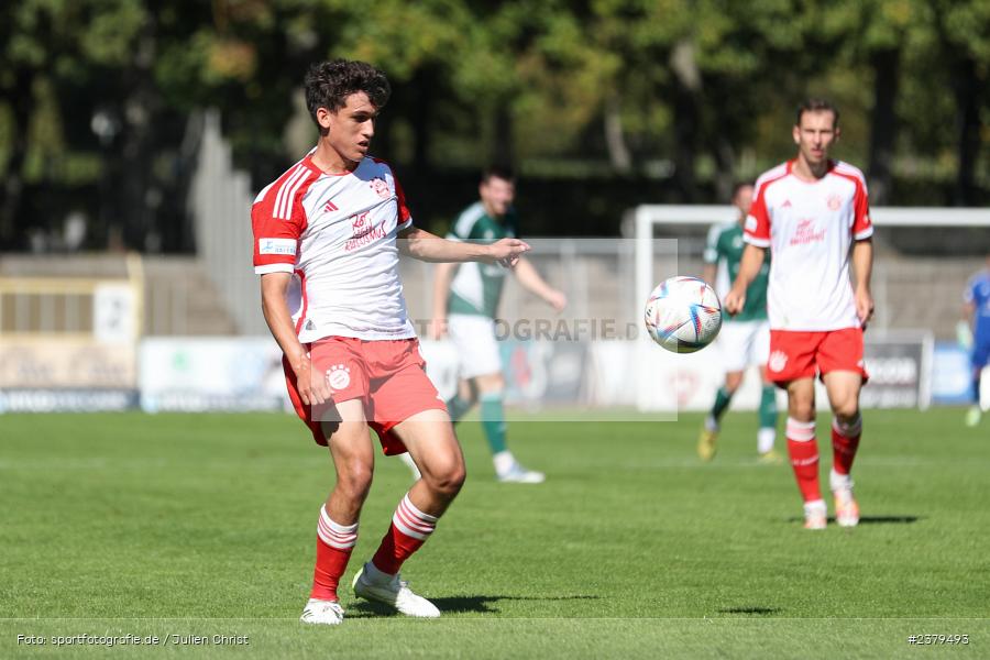 Younes Aitamer, Willy-Sachs-Stadion, Schweinfurt, 16.09.2023, sport, action, BFV, Fussball, Saison 2023/2024, 10. Spieltag, Regionalliga Bayern, FCB, FCS, FC Bayern München II, 1. FC Schweinfurt 1905 - Bild-ID: 2379493