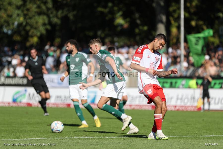 Luca Trslic, Willy-Sachs-Stadion, Schweinfurt, 16.09.2023, sport, action, BFV, Fussball, Saison 2023/2024, 10. Spieltag, Regionalliga Bayern, FCB, FCS, FC Bayern München II, 1. FC Schweinfurt 1905 - Bild-ID: 2379497
