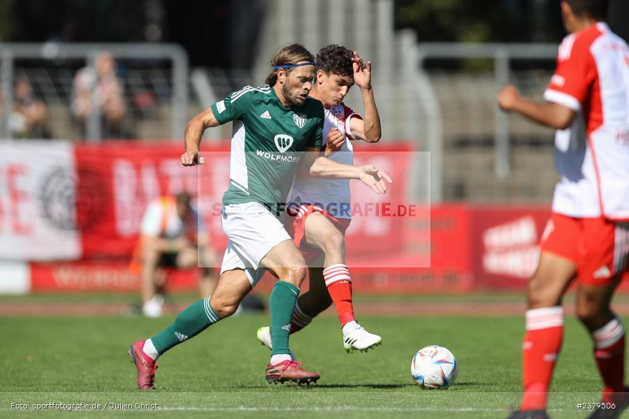 Kristian Böhnlein, Willy-Sachs-Stadion, Schweinfurt, 16.09.2023, sport, action, BFV, Fussball, Saison 2023/2024, 10. Spieltag, Regionalliga Bayern, FCB, FCS, FC Bayern München II, 1. FC Schweinfurt 1905 - Bild-ID: 2379506