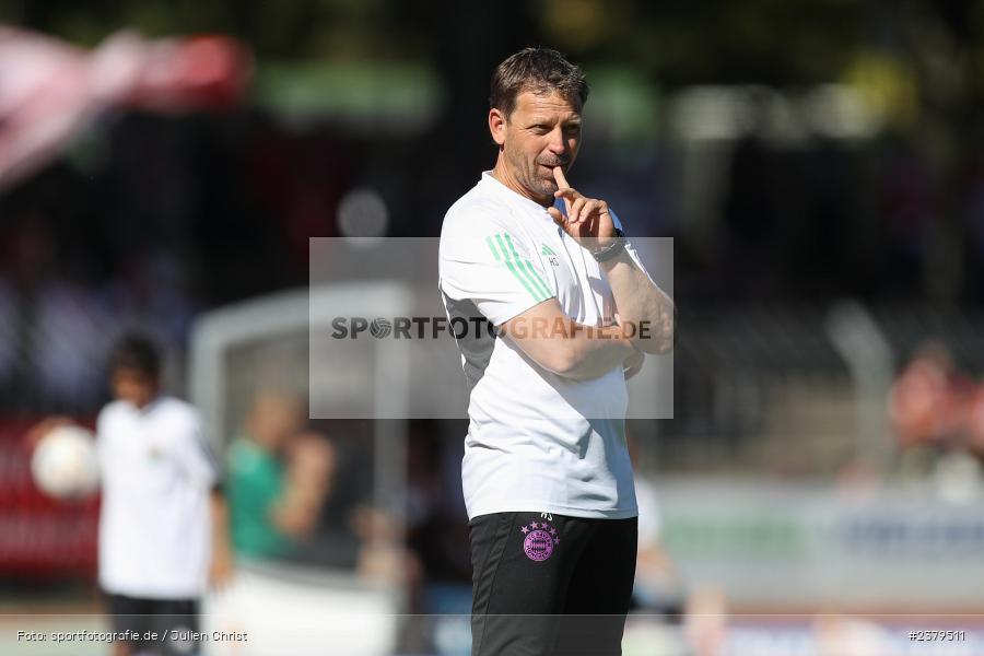 Holger Seitz, Willy-Sachs-Stadion, Schweinfurt, 16.09.2023, sport, action, BFV, Fussball, Saison 2023/2024, 10. Spieltag, Regionalliga Bayern, FCB, FCS, FC Bayern München II, 1. FC Schweinfurt 1905 - Bild-ID: 2379511