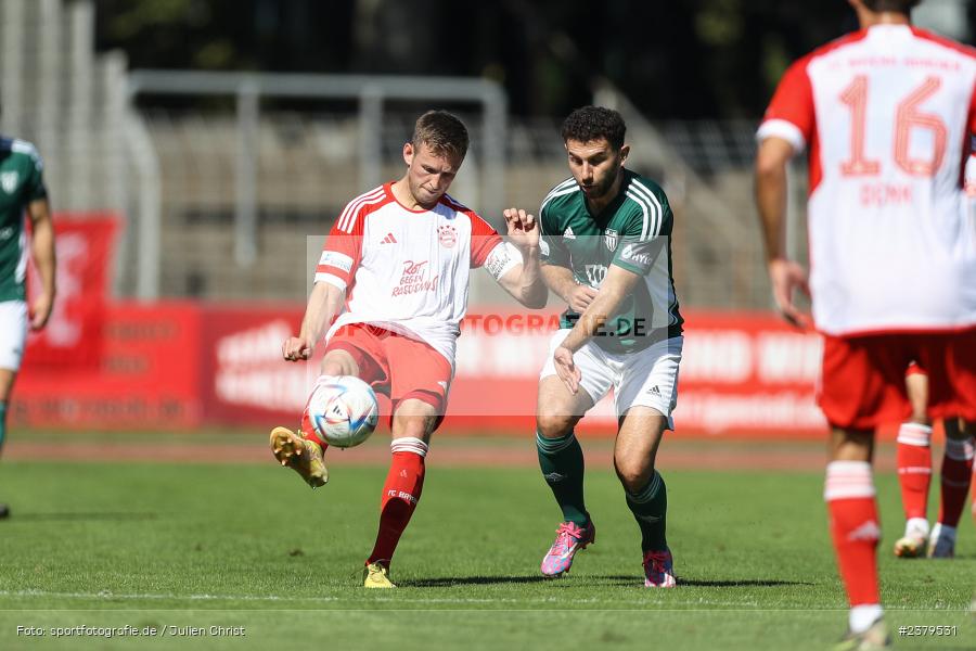 Timo Kern, Willy-Sachs-Stadion, Schweinfurt, 16.09.2023, sport, action, BFV, Fussball, Saison 2023/2024, 10. Spieltag, Regionalliga Bayern, FCB, FCS, FC Bayern München II, 1. FC Schweinfurt 1905 - Bild-ID: 2379531