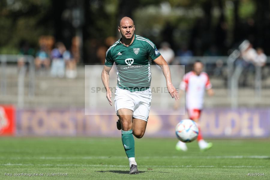 Adam Jabiri, Willy-Sachs-Stadion, Schweinfurt, 16.09.2023, sport, action, BFV, Fussball, Saison 2023/2024, 10. Spieltag, Regionalliga Bayern, FCB, FCS, FC Bayern München II, 1. FC Schweinfurt 1905 - Bild-ID: 2379534