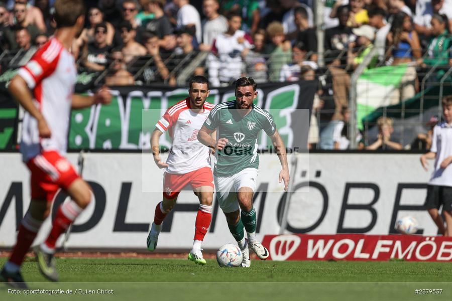 Severo Sturm, Willy-Sachs-Stadion, Schweinfurt, 16.09.2023, sport, action, BFV, Fussball, Saison 2023/2024, 10. Spieltag, Regionalliga Bayern, FCB, FCS, FC Bayern München II, 1. FC Schweinfurt 1905 - Bild-ID: 2379537