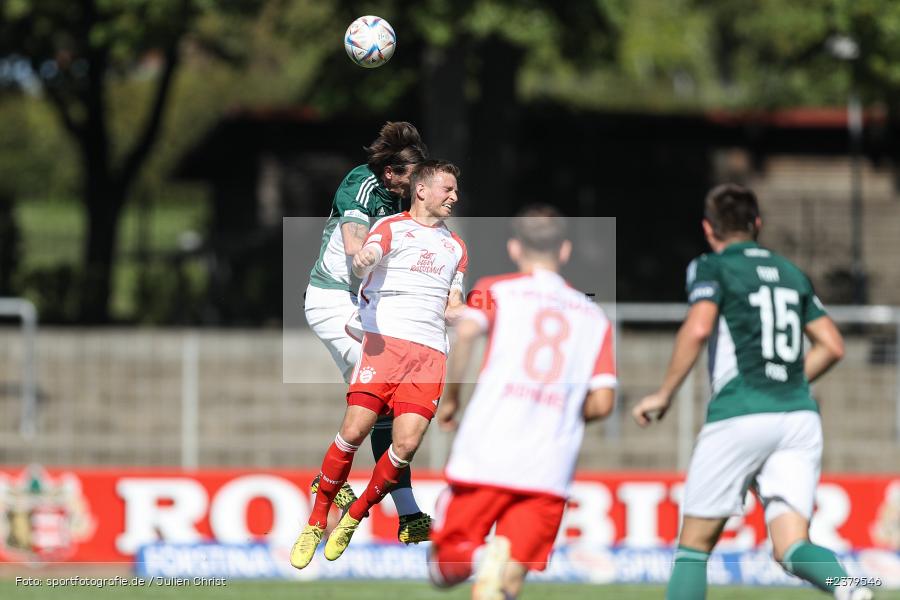 Lukas Billick, Willy-Sachs-Stadion, Schweinfurt, 16.09.2023, sport, action, BFV, Fussball, Saison 2023/2024, 10. Spieltag, Regionalliga Bayern, FCB, FCS, FC Bayern München II, 1. FC Schweinfurt 1905 - Bild-ID: 2379546