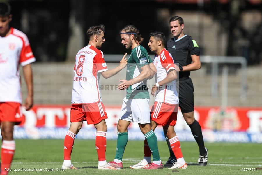 Kristian Böhnlein, Willy-Sachs-Stadion, Schweinfurt, 16.09.2023, sport, action, BFV, Fussball, Saison 2023/2024, 10. Spieltag, Regionalliga Bayern, FCB, FCS, FC Bayern München II, 1. FC Schweinfurt 1905 - Bild-ID: 2379551