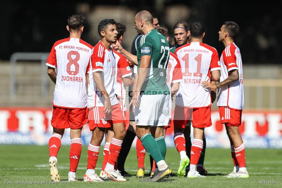 Adam Jabiri, Willy-Sachs-Stadion, Schweinfurt, 16.09.2023, sport, action, BFV, Fussball, Saison 2023/2024, 10. Spieltag, Regionalliga Bayern, FCB, FCS, FC Bayern München II, 1. FC Schweinfurt 1905 - Bild-ID: 2379552