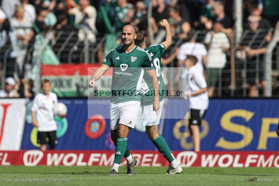 Adam Jabiri, Willy-Sachs-Stadion, Schweinfurt, 16.09.2023, sport, action, BFV, Fussball, Saison 2023/2024, 10. Spieltag, Regionalliga Bayern, FCB, FCS, FC Bayern München II, 1. FC Schweinfurt 1905 - Bild-ID: 2379561