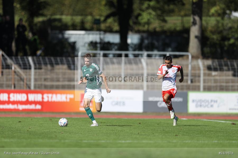 Luca Trslic, Willy-Sachs-Stadion, Schweinfurt, 16.09.2023, sport, action, BFV, Fussball, Saison 2023/2024, 10. Spieltag, Regionalliga Bayern, FCB, FCS, FC Bayern München II, 1. FC Schweinfurt 1905 - Bild-ID: 2379576