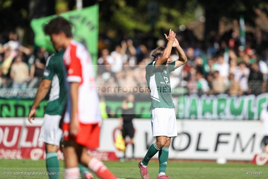 Kristian Böhnlein, Willy-Sachs-Stadion, Schweinfurt, 16.09.2023, sport, action, BFV, Fussball, Saison 2023/2024, 10. Spieltag, Regionalliga Bayern, FCB, FCS, FC Bayern München II, 1. FC Schweinfurt 1905 - Bild-ID: 2379581