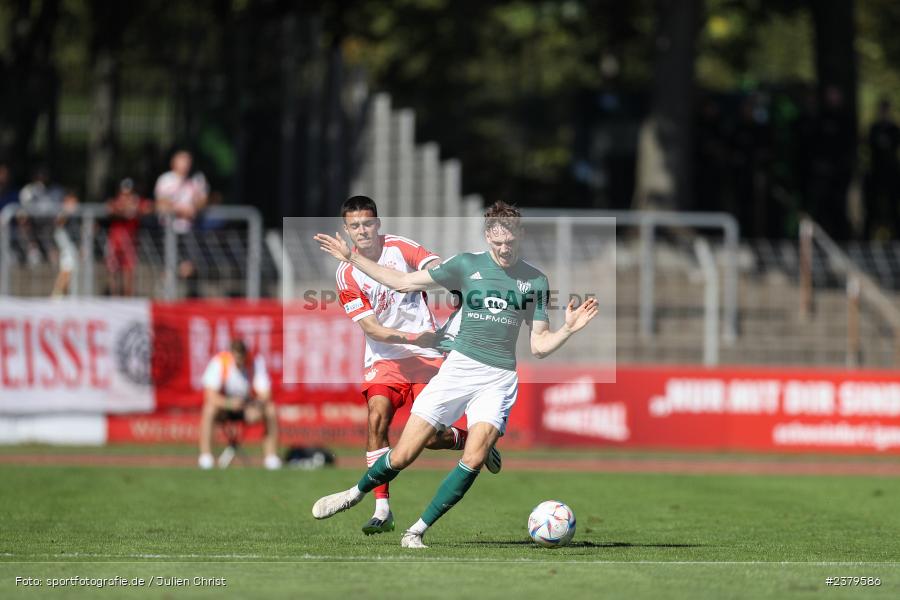 Luca Trslic, Willy-Sachs-Stadion, Schweinfurt, 16.09.2023, sport, action, BFV, Fussball, Saison 2023/2024, 10. Spieltag, Regionalliga Bayern, FCB, FCS, FC Bayern München II, 1. FC Schweinfurt 1905 - Bild-ID: 2379586