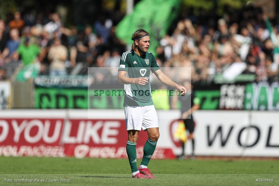 Kristian Böhnlein, Willy-Sachs-Stadion, Schweinfurt, 16.09.2023, sport, action, BFV, Fussball, Saison 2023/2024, 10. Spieltag, Regionalliga Bayern, FCB, FCS, FC Bayern München II, 1. FC Schweinfurt 1905 - Bild-ID: 2379590
