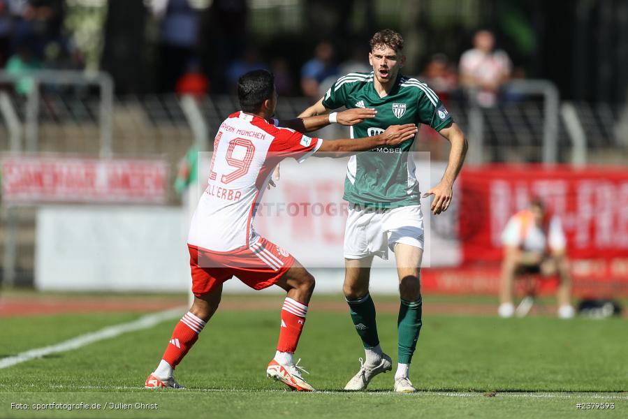 Luca Trslic, Willy-Sachs-Stadion, Schweinfurt, 16.09.2023, sport, action, BFV, Fussball, Saison 2023/2024, 10. Spieltag, Regionalliga Bayern, FCB, FCS, FC Bayern München II, 1. FC Schweinfurt 1905 - Bild-ID: 2379593