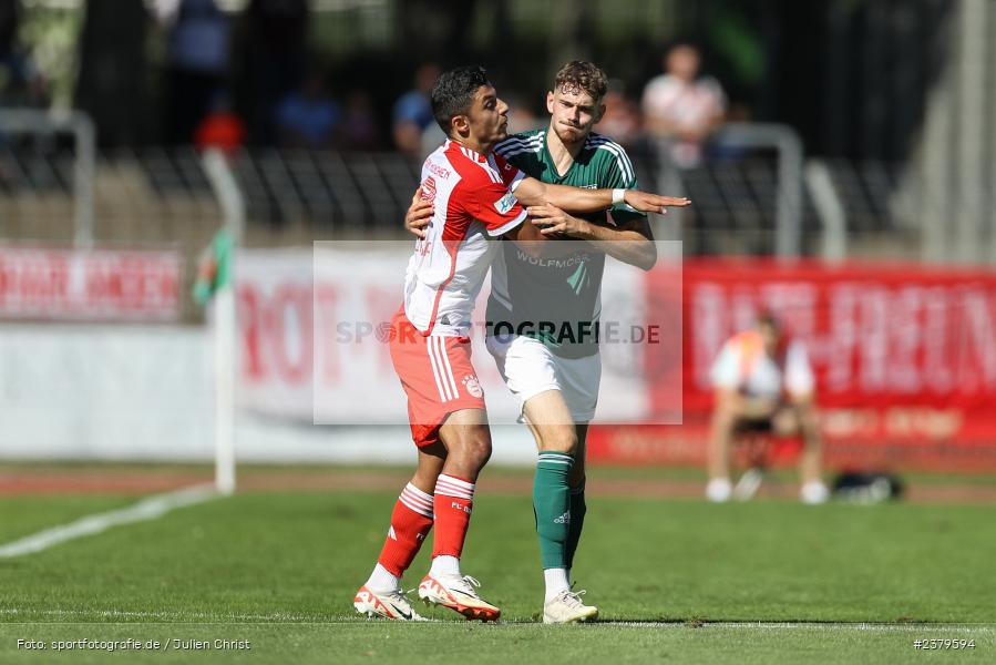 Luca Trslic, Willy-Sachs-Stadion, Schweinfurt, 16.09.2023, sport, action, BFV, Fussball, Saison 2023/2024, 10. Spieltag, Regionalliga Bayern, FCB, FCS, FC Bayern München II, 1. FC Schweinfurt 1905 - Bild-ID: 2379594
