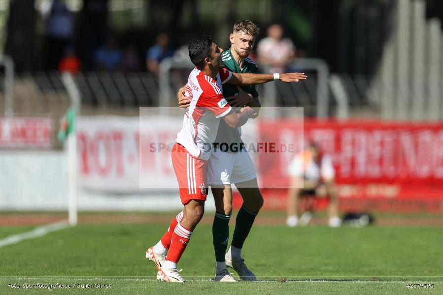 Luca Trslic, Willy-Sachs-Stadion, Schweinfurt, 16.09.2023, sport, action, BFV, Fussball, Saison 2023/2024, 10. Spieltag, Regionalliga Bayern, FCB, FCS, FC Bayern München II, 1. FC Schweinfurt 1905 - Bild-ID: 2379595