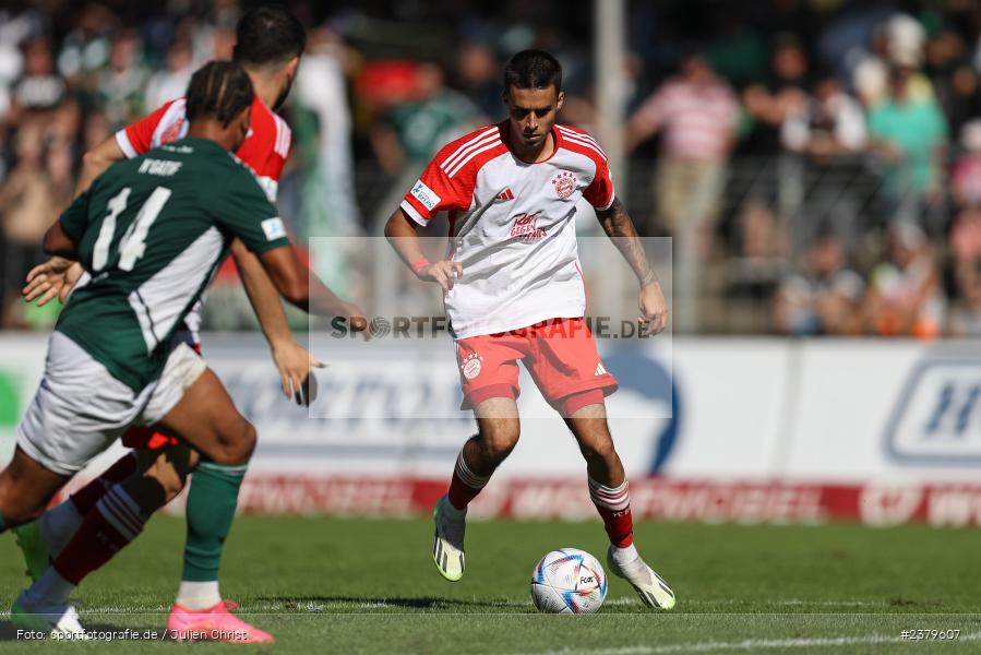 Lucas Fernando Copado Schrobenhauser, Willy-Sachs-Stadion, Schweinfurt, 16.09.2023, sport, action, BFV, Fussball, Saison 2023/2024, 10. Spieltag, Regionalliga Bayern, FCB, FCS, FC Bayern München II, 1. FC Schweinfurt 1905 - Bild-ID: 2379607