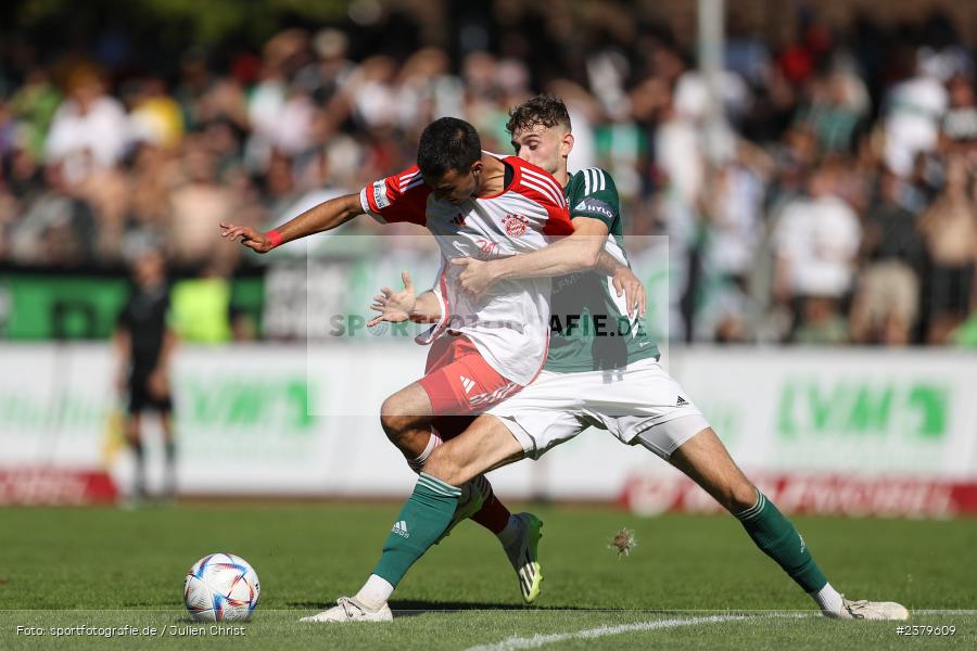 Lucas Fernando Copado Schrobenhauser, Willy-Sachs-Stadion, Schweinfurt, 16.09.2023, sport, action, BFV, Fussball, Saison 2023/2024, 10. Spieltag, Regionalliga Bayern, FCB, FCS, FC Bayern München II, 1. FC Schweinfurt 1905 - Bild-ID: 2379609