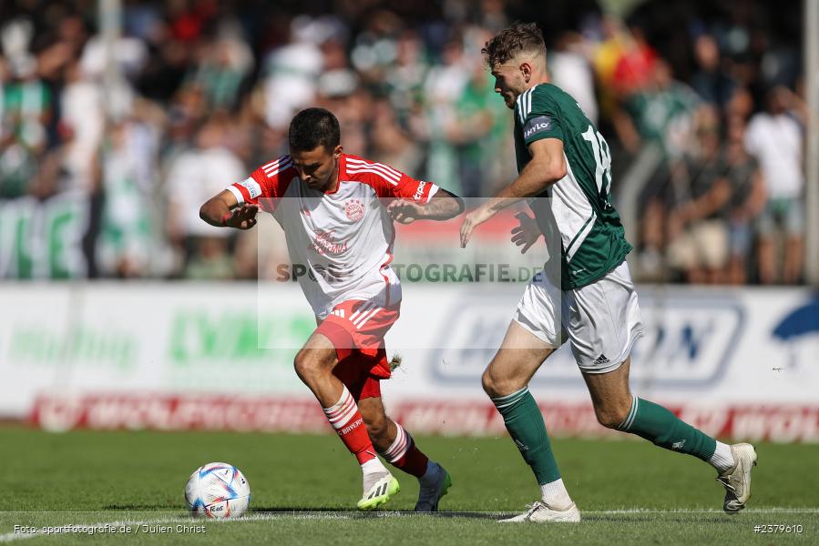 Lucas Fernando Copado Schrobenhauser, Willy-Sachs-Stadion, Schweinfurt, 16.09.2023, sport, action, BFV, Fussball, Saison 2023/2024, 10. Spieltag, Regionalliga Bayern, FCB, FCS, FC Bayern München II, 1. FC Schweinfurt 1905 - Bild-ID: 2379610