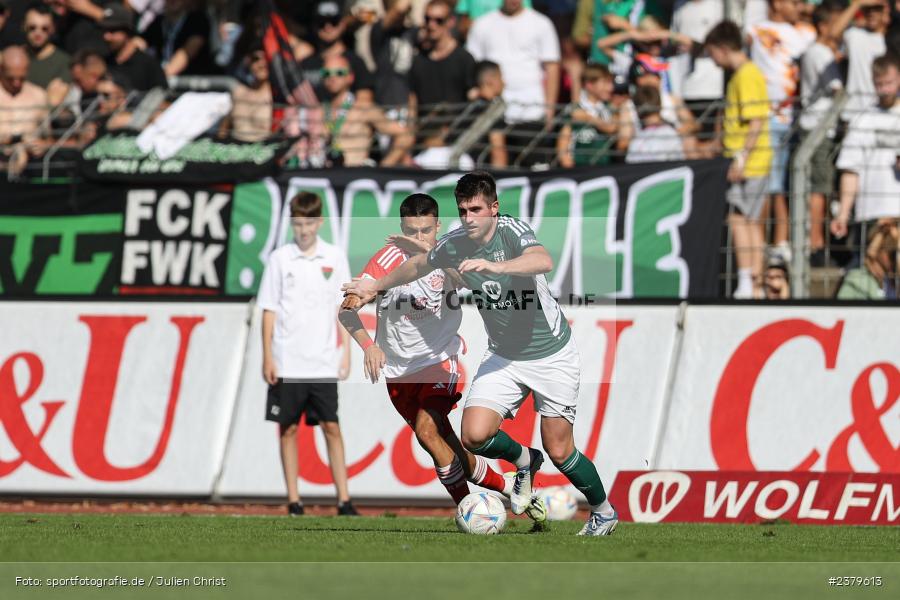 Kevin Fery, Willy-Sachs-Stadion, Schweinfurt, 16.09.2023, sport, action, BFV, Fussball, Saison 2023/2024, 10. Spieltag, Regionalliga Bayern, FCB, FCS, FC Bayern München II, 1. FC Schweinfurt 1905 - Bild-ID: 2379613