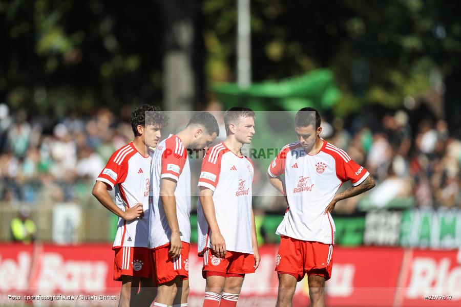 Willy-Sachs-Stadion, Schweinfurt, 16.09.2023, sport, action, BFV, Fussball, Saison 2023/2024, 10. Spieltag, Regionalliga Bayern, FCB, FCS, FC Bayern München II, 1. FC Schweinfurt 1905 - Bild-ID: 2379619