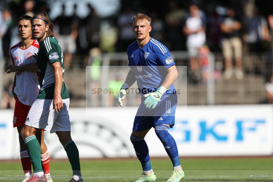 Lukas Wenzel, Willy-Sachs-Stadion, Schweinfurt, 16.09.2023, sport, action, BFV, Fussball, Saison 2023/2024, 10. Spieltag, Regionalliga Bayern, FCB, FCS, FC Bayern München II, 1. FC Schweinfurt 1905 - Bild-ID: 2379634