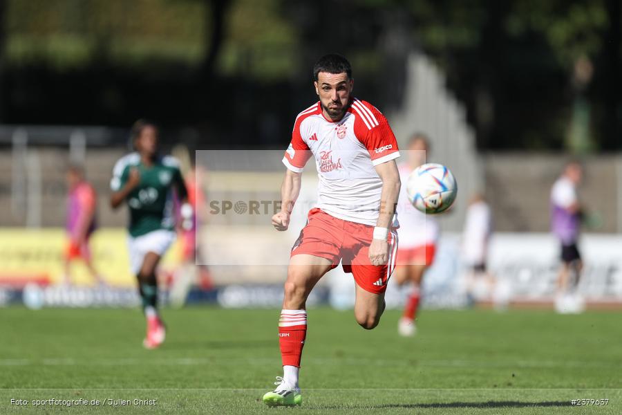 Dion Berisha, Willy-Sachs-Stadion, Schweinfurt, 16.09.2023, sport, action, BFV, Fussball, Saison 2023/2024, 10. Spieltag, Regionalliga Bayern, FCB, FCS, FC Bayern München II, 1. FC Schweinfurt 1905 - Bild-ID: 2379637