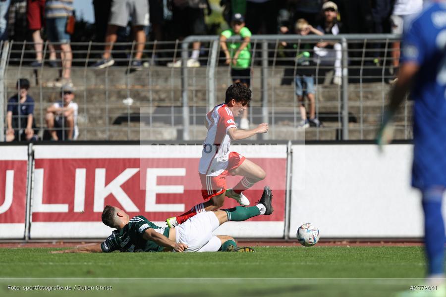 Younes Aitamer, Willy-Sachs-Stadion, Schweinfurt, 16.09.2023, sport, action, BFV, Fussball, Saison 2023/2024, 10. Spieltag, Regionalliga Bayern, FCB, FCS, FC Bayern München II, 1. FC Schweinfurt 1905 - Bild-ID: 2379641