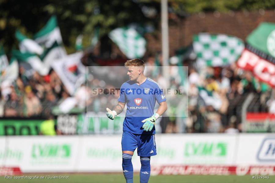 Lukas Wenzel, Willy-Sachs-Stadion, Schweinfurt, 16.09.2023, sport, action, BFV, Fussball, Saison 2023/2024, 10. Spieltag, Regionalliga Bayern, FCB, FCS, FC Bayern München II, 1. FC Schweinfurt 1905 - Bild-ID: 2379643