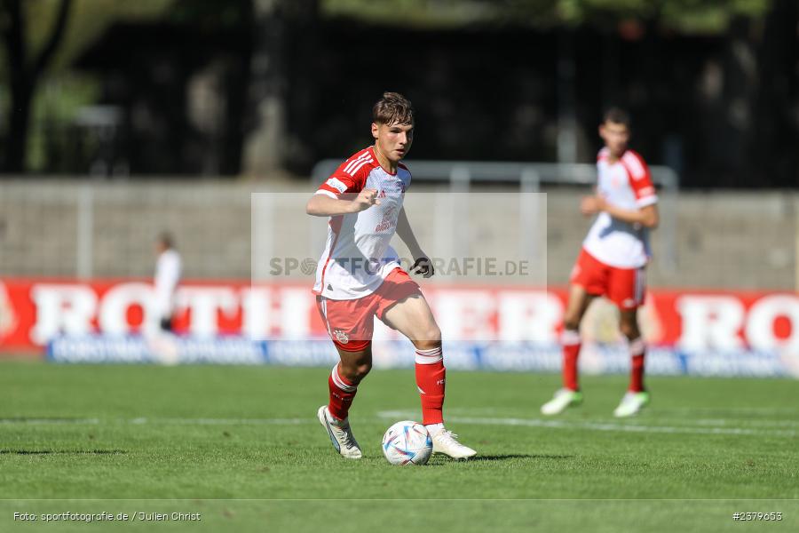 Max Scholze, Willy-Sachs-Stadion, Schweinfurt, 16.09.2023, sport, action, BFV, Fussball, Saison 2023/2024, 10. Spieltag, Regionalliga Bayern, FCB, FCS, FC Bayern München II, 1. FC Schweinfurt 1905 - Bild-ID: 2379653