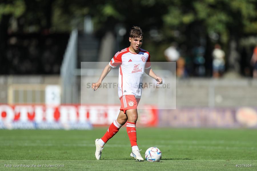 Max Scholze, Willy-Sachs-Stadion, Schweinfurt, 16.09.2023, sport, action, BFV, Fussball, Saison 2023/2024, 10. Spieltag, Regionalliga Bayern, FCB, FCS, FC Bayern München II, 1. FC Schweinfurt 1905 - Bild-ID: 2379654