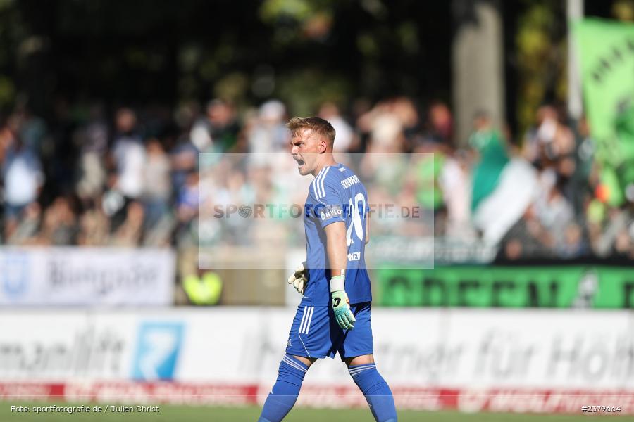 Lukas Wenzel, Willy-Sachs-Stadion, Schweinfurt, 16.09.2023, sport, action, BFV, Fussball, Saison 2023/2024, 10. Spieltag, Regionalliga Bayern, FCB, FCS, FC Bayern München II, 1. FC Schweinfurt 1905 - Bild-ID: 2379664