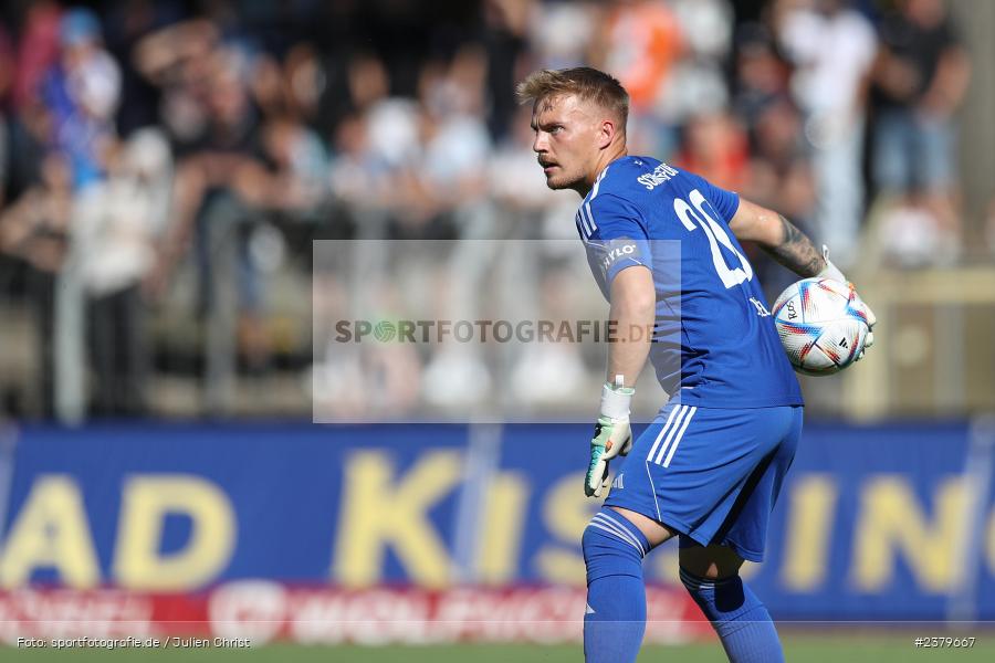 Lukas Wenzel, Willy-Sachs-Stadion, Schweinfurt, 16.09.2023, sport, action, BFV, Fussball, Saison 2023/2024, 10. Spieltag, Regionalliga Bayern, FCB, FCS, FC Bayern München II, 1. FC Schweinfurt 1905 - Bild-ID: 2379667