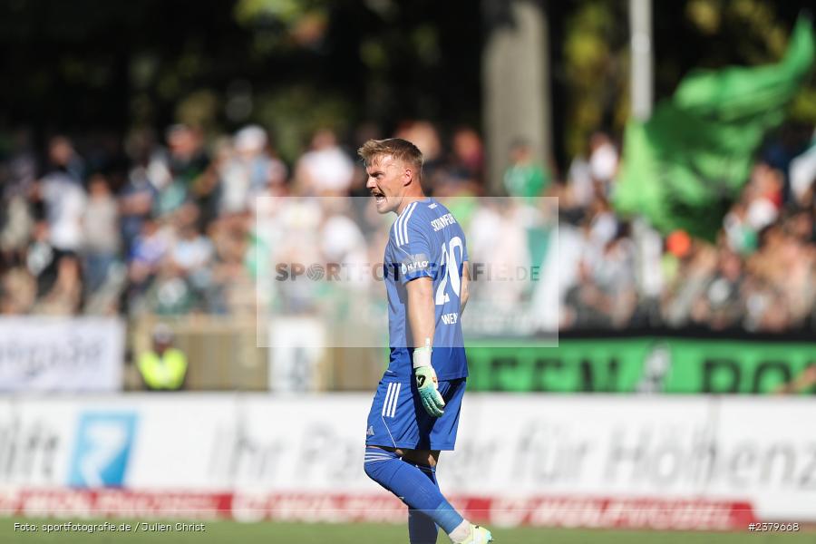 Lukas Wenzel, Willy-Sachs-Stadion, Schweinfurt, 16.09.2023, sport, action, BFV, Fussball, Saison 2023/2024, 10. Spieltag, Regionalliga Bayern, FCB, FCS, FC Bayern München II, 1. FC Schweinfurt 1905 - Bild-ID: 2379668