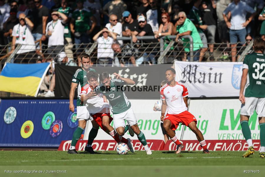 Severo Sturm, Willy-Sachs-Stadion, Schweinfurt, 16.09.2023, sport, action, BFV, Fussball, Saison 2023/2024, 10. Spieltag, Regionalliga Bayern, FCB, FCS, FC Bayern München II, 1. FC Schweinfurt 1905 - Bild-ID: 2379675