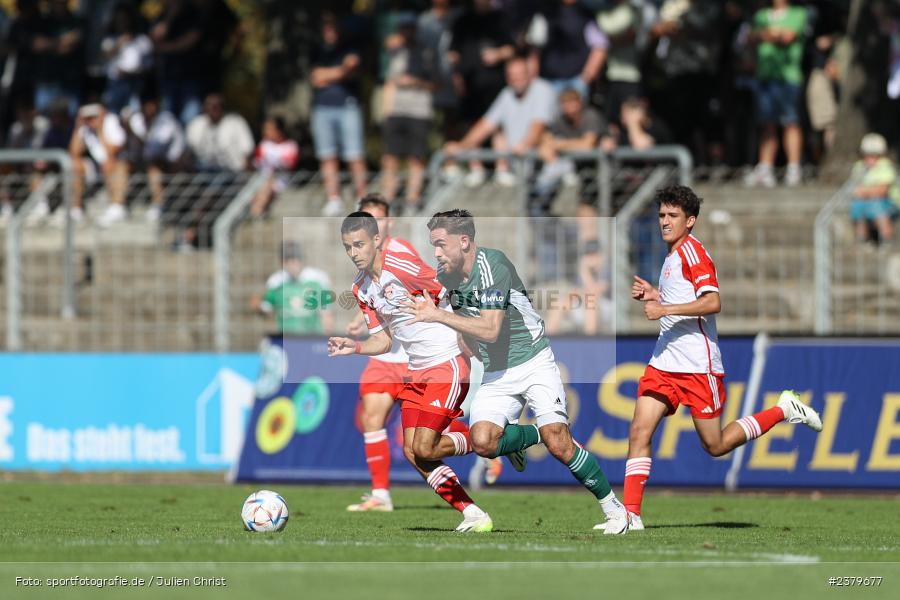 Severo Sturm, Willy-Sachs-Stadion, Schweinfurt, 16.09.2023, sport, action, BFV, Fussball, Saison 2023/2024, 10. Spieltag, Regionalliga Bayern, FCB, FCS, FC Bayern München II, 1. FC Schweinfurt 1905 - Bild-ID: 2379677