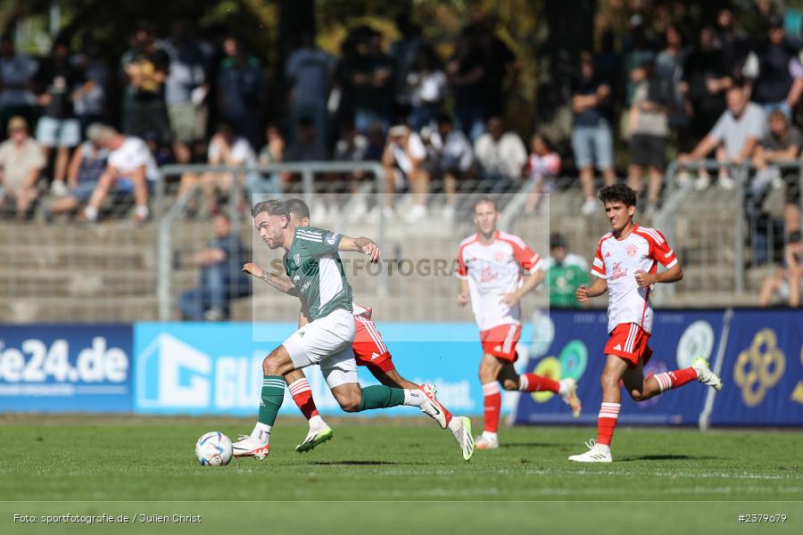 Severo Sturm, Willy-Sachs-Stadion, Schweinfurt, 16.09.2023, sport, action, BFV, Fussball, Saison 2023/2024, 10. Spieltag, Regionalliga Bayern, FCB, FCS, FC Bayern München II, 1. FC Schweinfurt 1905 - Bild-ID: 2379679